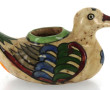 Canard en céramique persane, L 19,5 cm