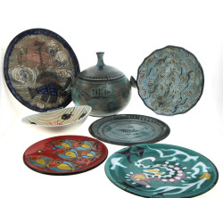 Thème BORD DE MER et POISSONS - Lot de 7