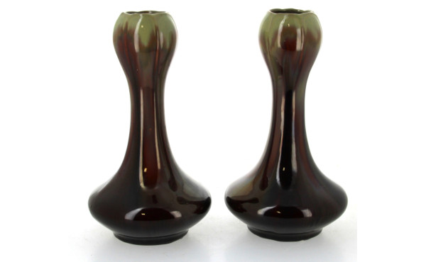 Paire de vases en céramique style ART NO