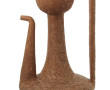 Originale aiguière en céramique brune no