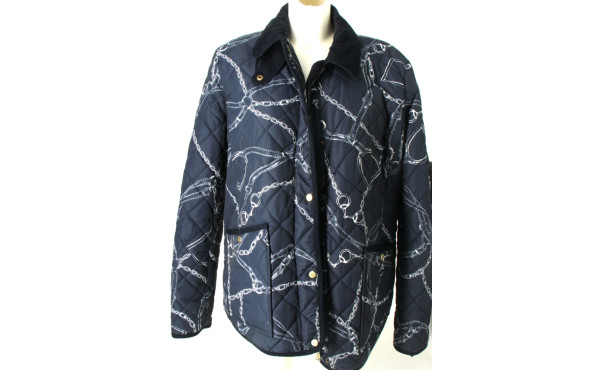 RALPH LAUREN - Veste femme bleu marine e