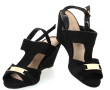 Paire de sandales noires A by André, poi