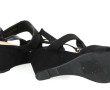 Paire de sandales noires A by André, poi