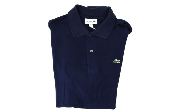 LACOSTE - Polo mixte bleu marine Classic