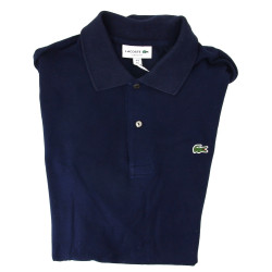 LACOSTE - Polo mixte bleu marine Classic