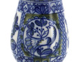 Vase en porcelaine à décor d'oiseaux, fl