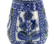 Vase en porcelaine à décor d'oiseaux, fl