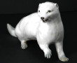 Hermine en porcelaine, L 20 cm (un petit