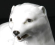 Hermine en porcelaine, L 20 cm (un petit