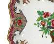 Petit plat creux en porcelaine à décor f