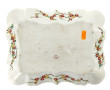 Petit plat creux en porcelaine à décor f