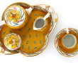 Service égoïste en porcelaine blanche, j
