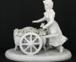 "Marchande de fleurs" sujet en biscuit H
