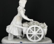 "Marchande de fleurs" sujet en biscuit H