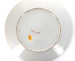 Coupe ronde décorative en porcelaine pol