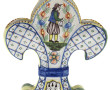 HR - Vase en forme de fleur de lys en fa