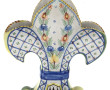 HR - Vase en forme de fleur de lys en fa