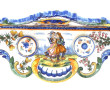 HR QUIMPER - Encrier double rocaille en 