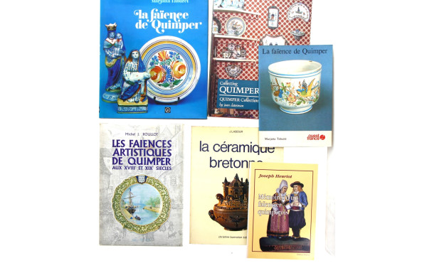 6 livres sur la céramique bretonne
