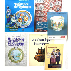 6 livres sur la céramique bretonne