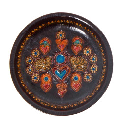 TABURET, Quimper - Assiette calotte à dé
