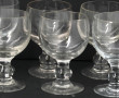 Lot de verres anciens, dont une jolie sé