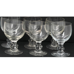 Lot de verres anciens, dont une jolie sé