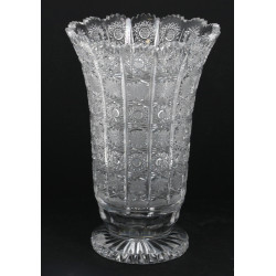 BOHEME - Vase sur talon en cristal taill
