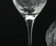 Service de verres à pied en cristal comp