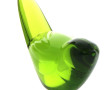BACCARAT - Moineau en cristal moulé de c