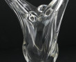 Vase en cristal dans le goût de DAUM, H 