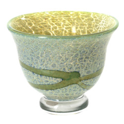 Vase moderne en verre de forme tulipe, d