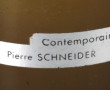 Pierre SCHNEIDER - Vase de ligne design 