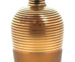 Carafe avec bouchon en verre fumé, décor