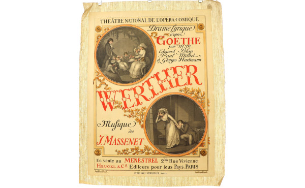 Eugène GRASSET (1841-1917) - "WERTHER - 
