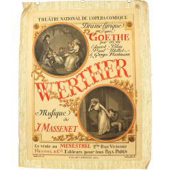 Eugène GRASSET (1841-1917) - "WERTHER - 