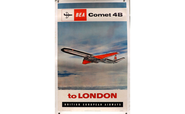 EBA Comet 4B - Affiche illustrée, titrée