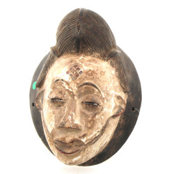 PUNU du Gabon - Masque de fête idéalisan