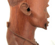 Buste d'homme africain, formant tam tam.