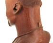 Buste d'homme africain, formant tam tam.