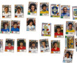 Lot de vignettes Panini de 1982 dont Mar