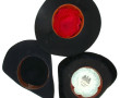 Lot de 3 chapeaux (2 ronds et un tricorn