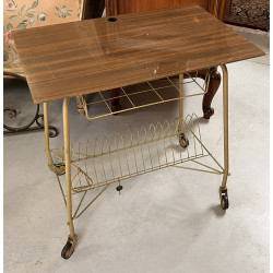 Petite table porte pich-up des années 60