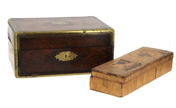 Joli coffret ancien 29 x 20 x 13 cm(sau