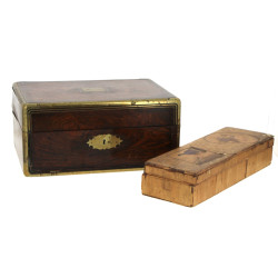 Joli coffret ancien 29 x 20 x 13 cm(sau