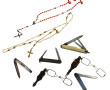 Lot comprenant 2 chapelets dont un en ét