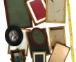 11 petits cadres porte-photo anciens don