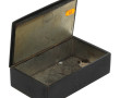 Petit coffret XIXe en carton bouilli, co