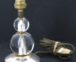 Petite lampe à poser en métal et boules 