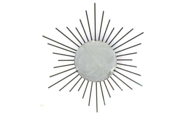Miroir SOLEIL en métal (qq oxydations, p